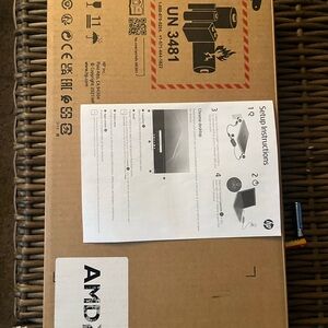 HP Laptop with AMD Processor - Silver